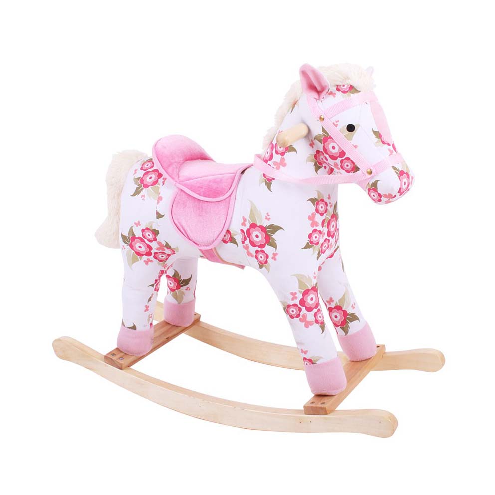 Floral Rocking Horse
