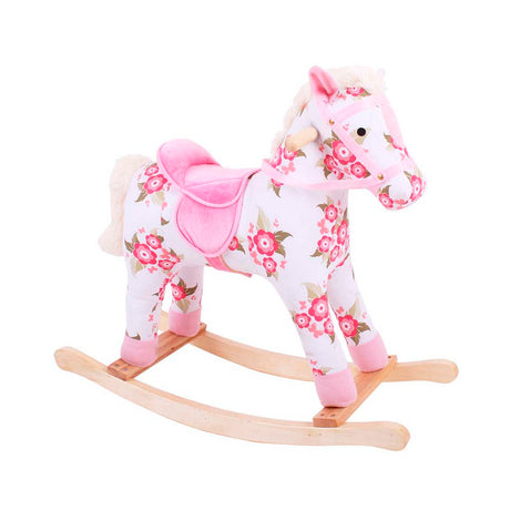 Floral Rocking Horse