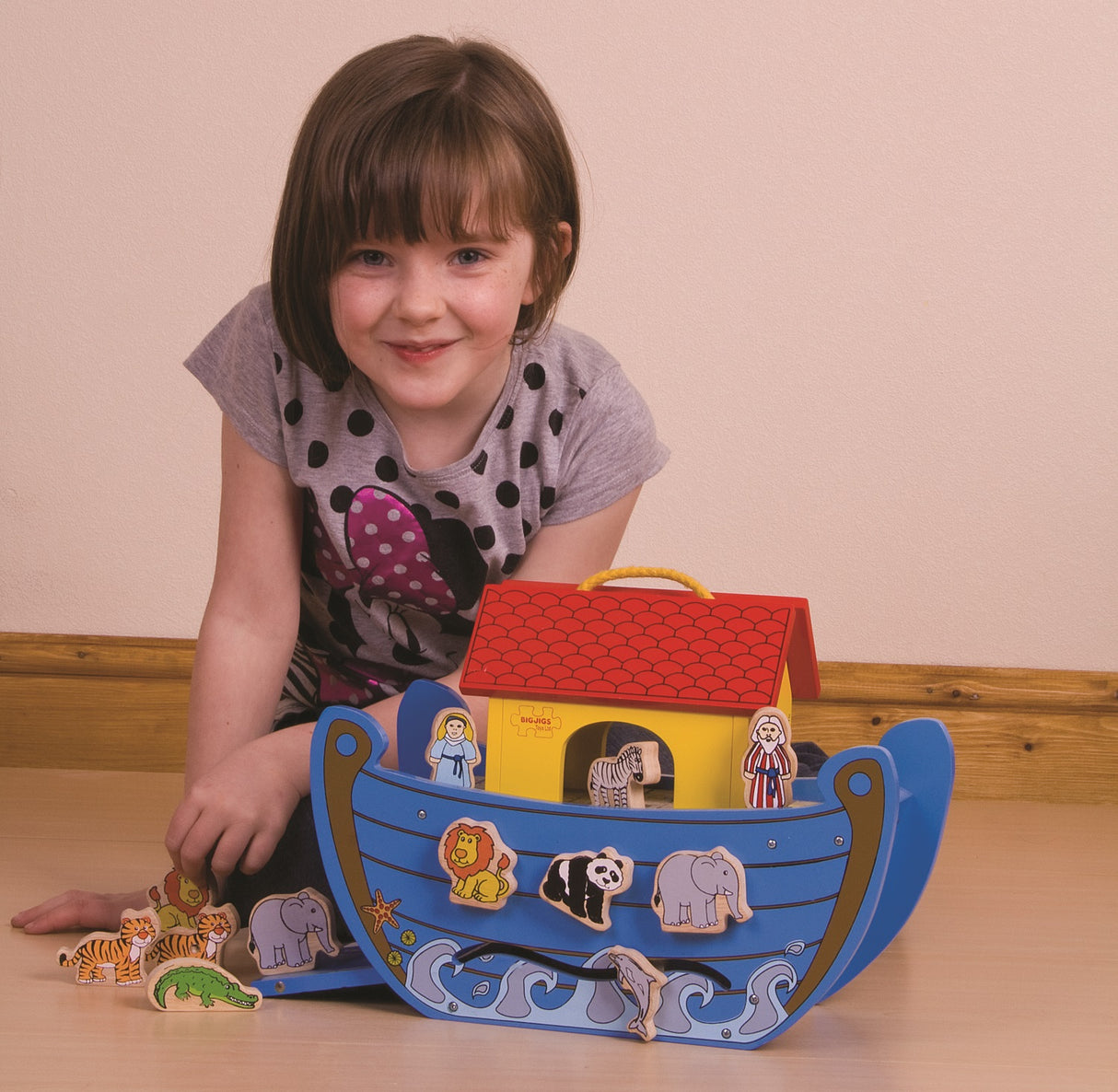Noahs Ark Shape Sorter and Play Set