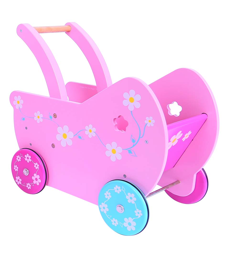 BigJigs Daisy Doll's Pram