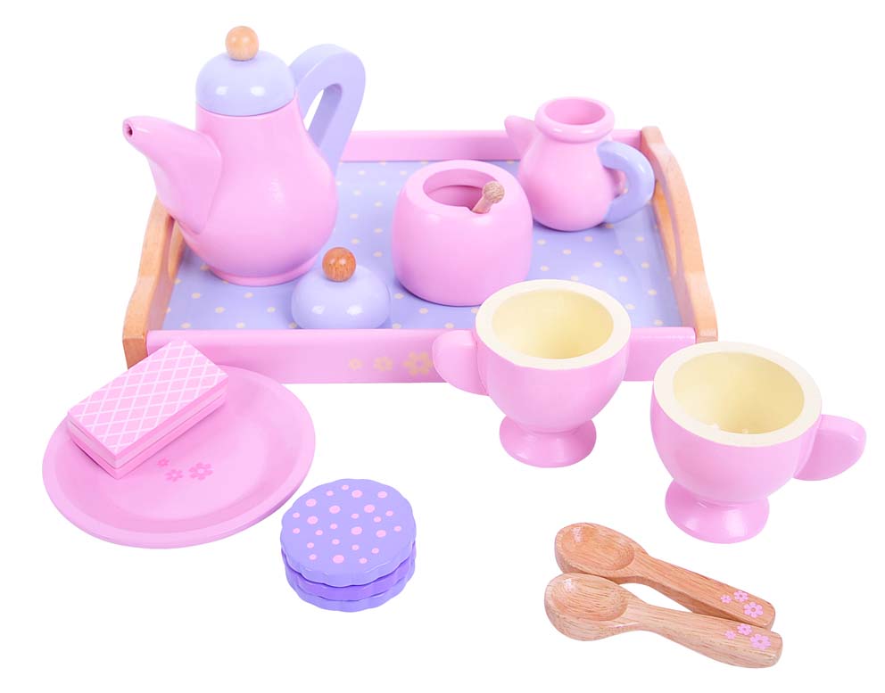 Candy Floss Tea Tray set