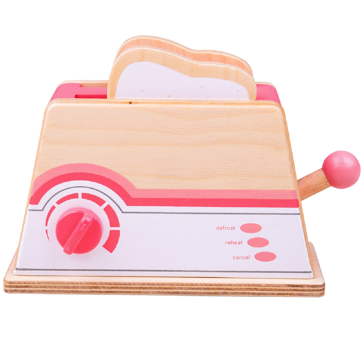 Pink Wooden Toaster