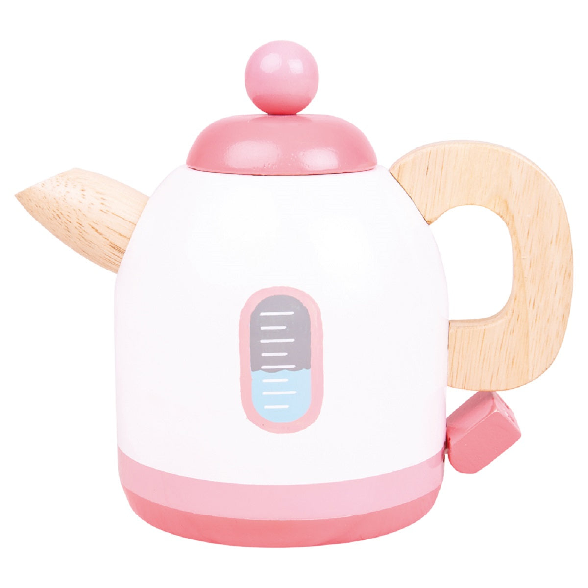 Pink Wooden Kettle