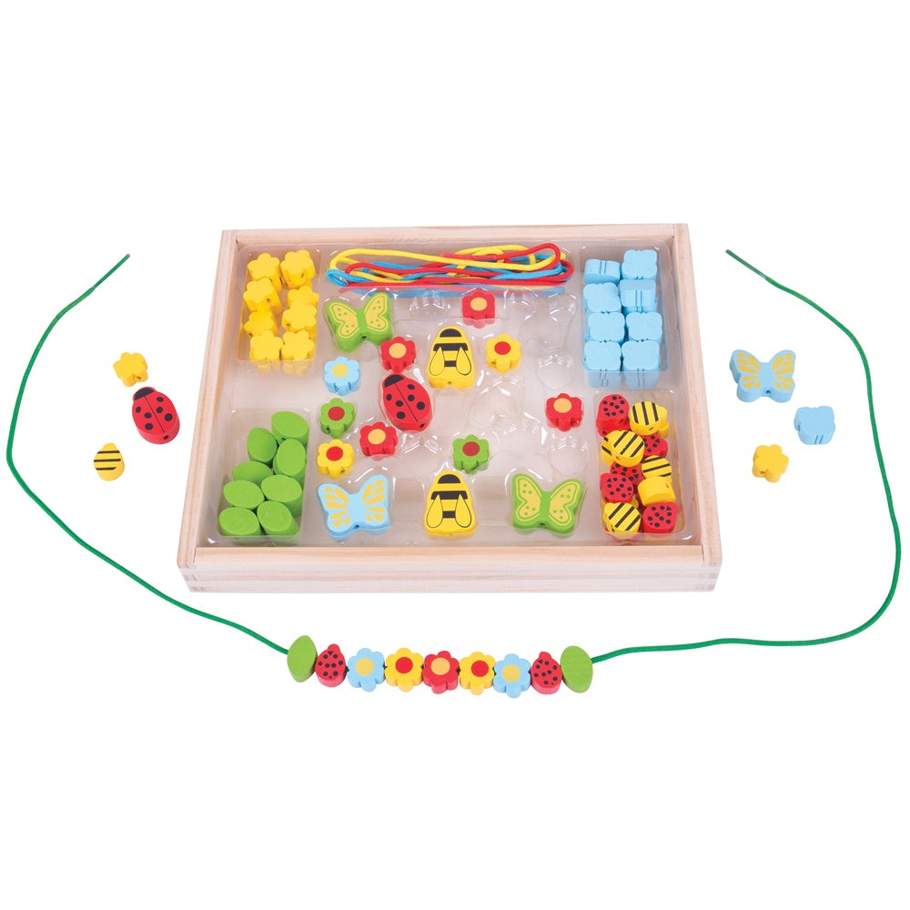 Lacing Bead Box - Garden