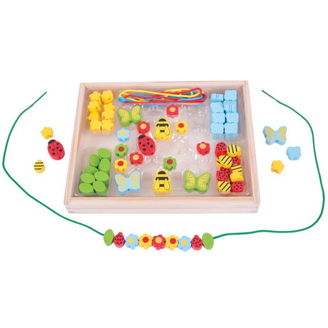 Lacing Bead Box - Garden