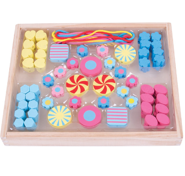 Lacing Bead Box - Candy