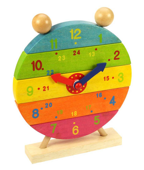 Stacking Wooden Clock