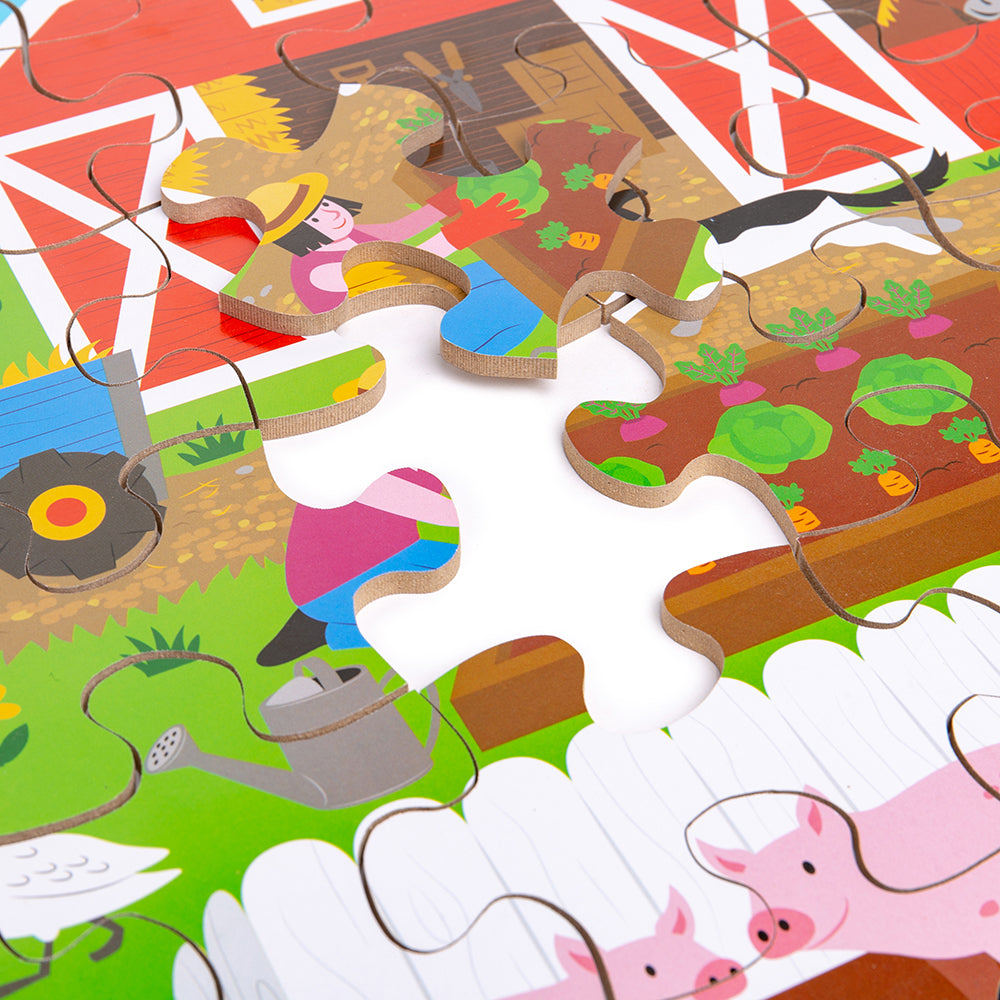 Farmyard Floor Puzzle (48 piece)