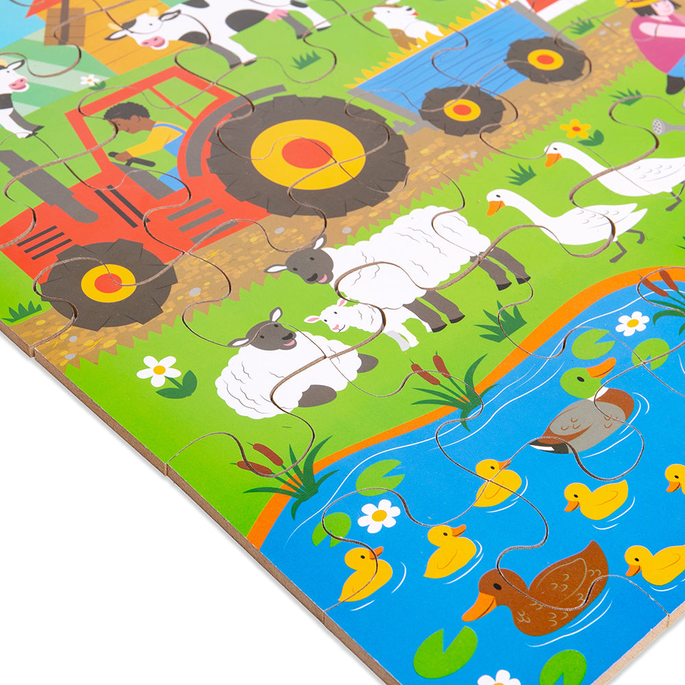 Farmyard Floor Puzzle (48 piece)