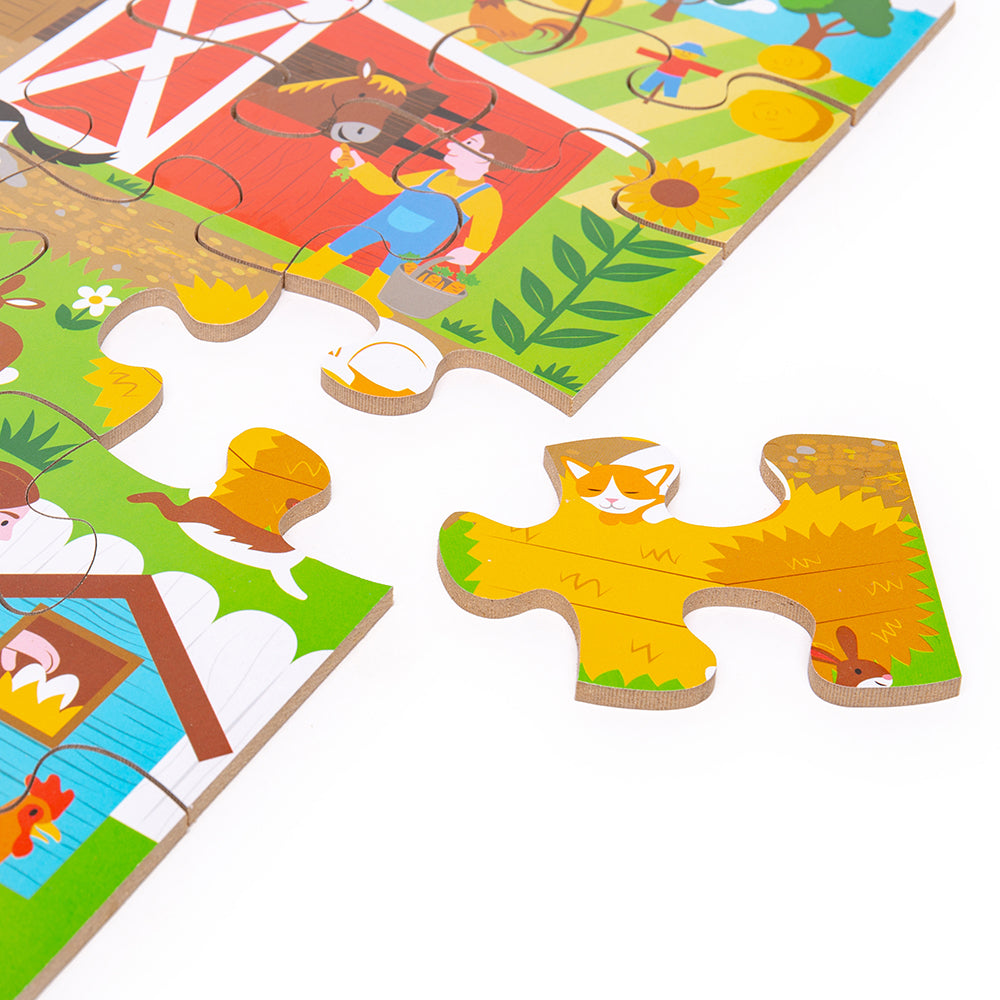 Farmyard Floor Puzzle (48 piece)