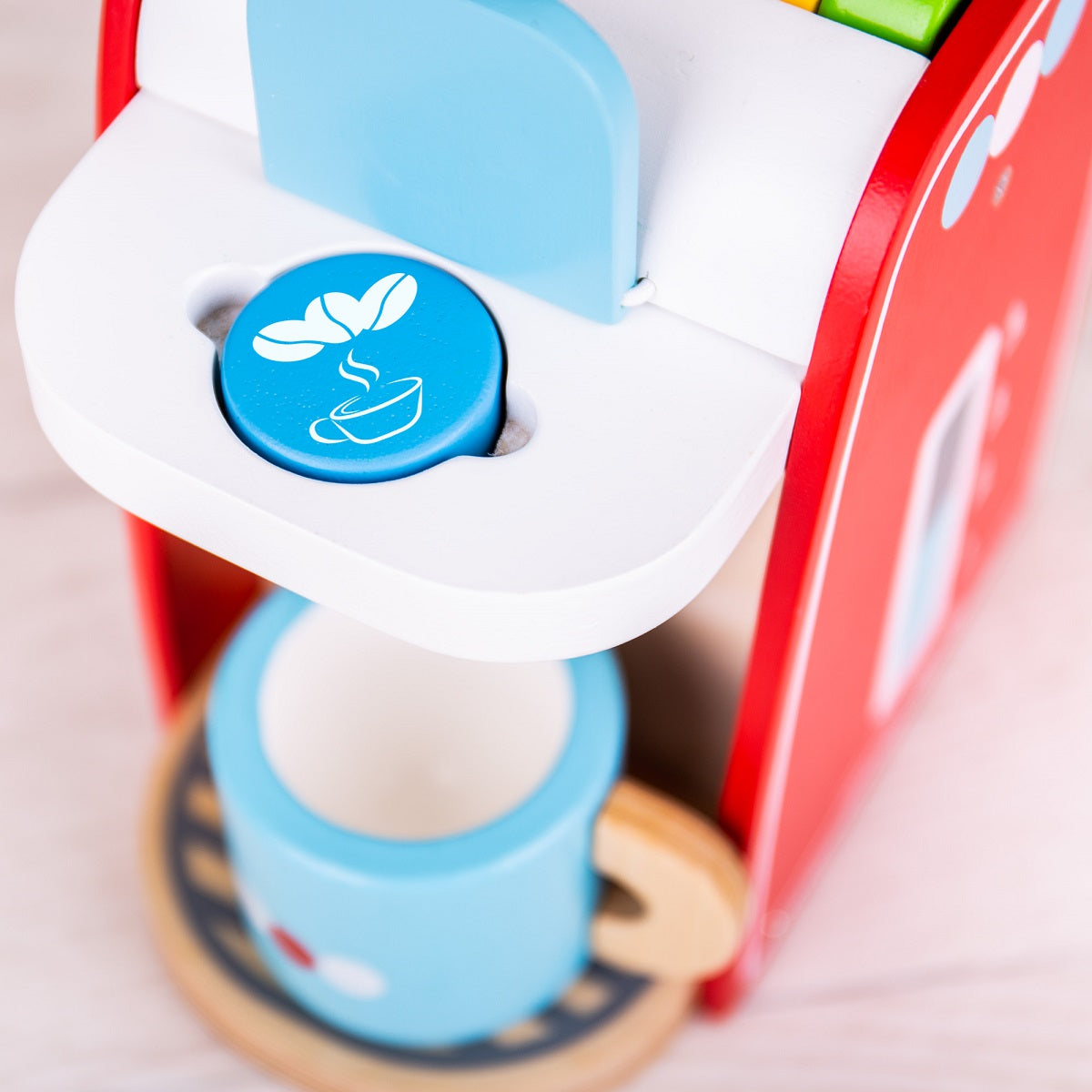 Wooden Coffee Machine