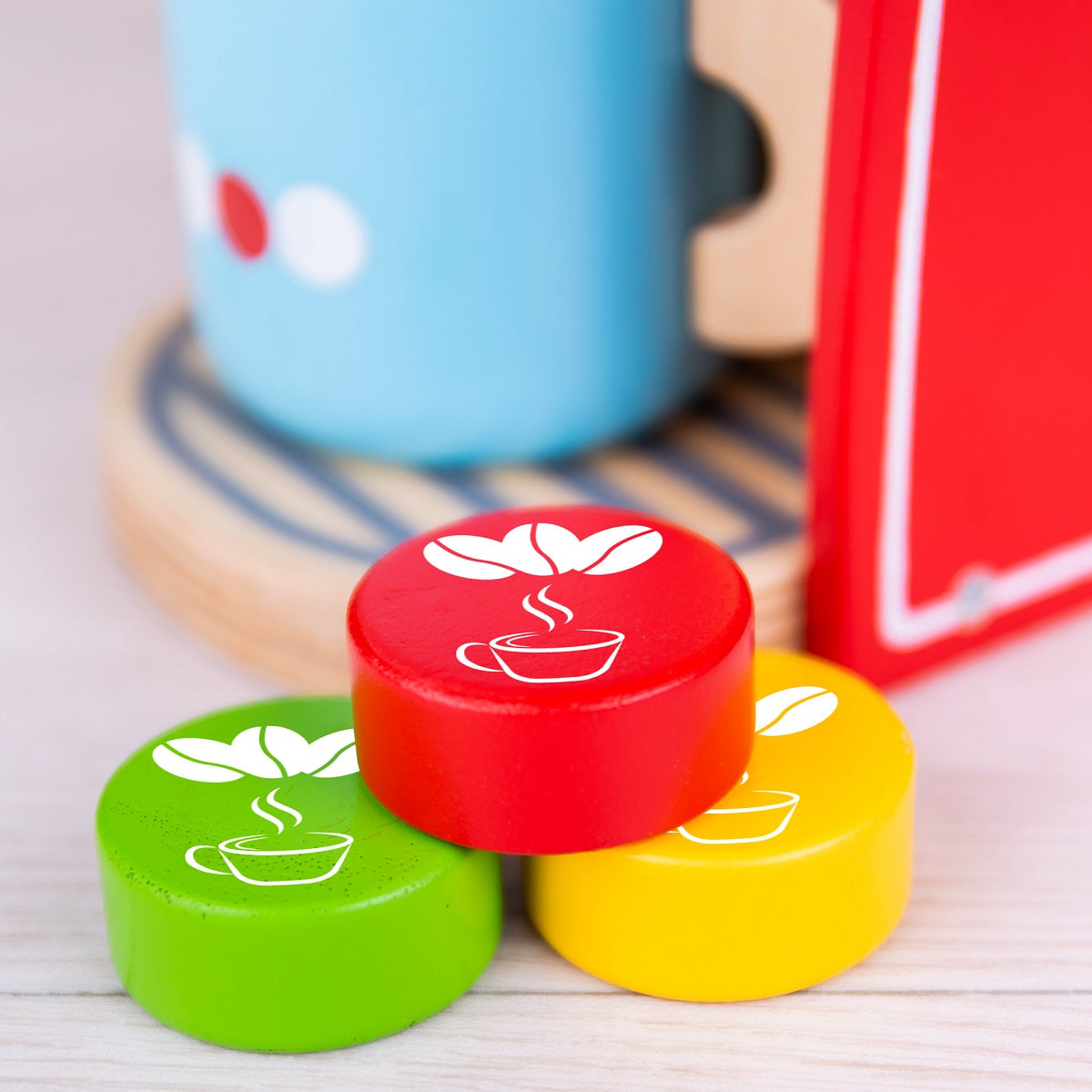 Wooden Coffee Machine