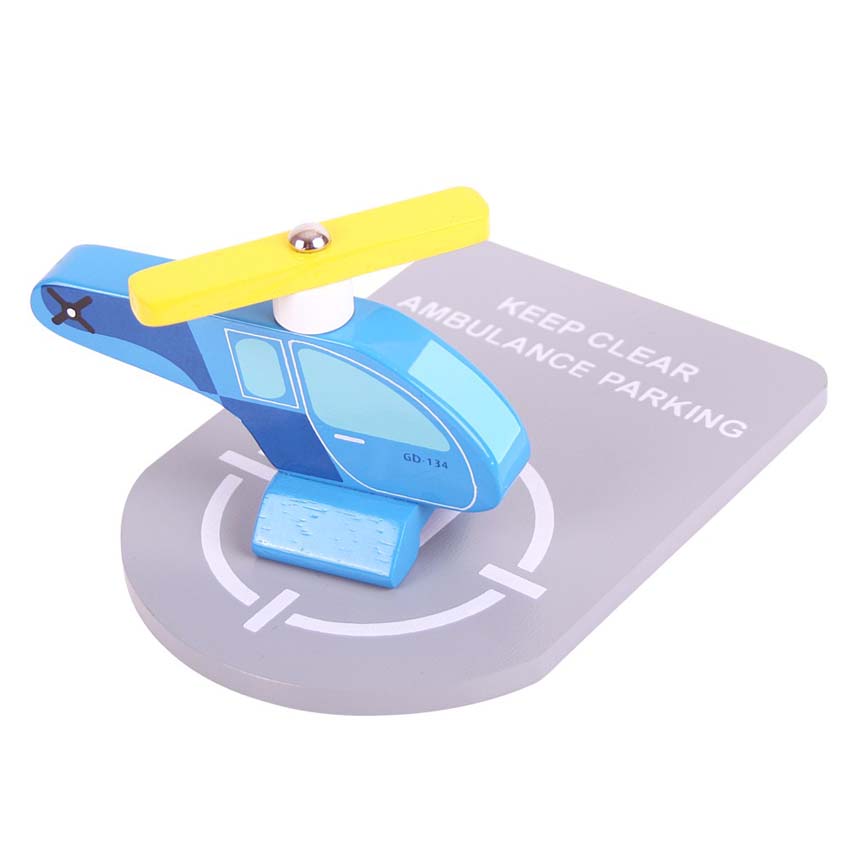 Helicopter and Heli Pad Set