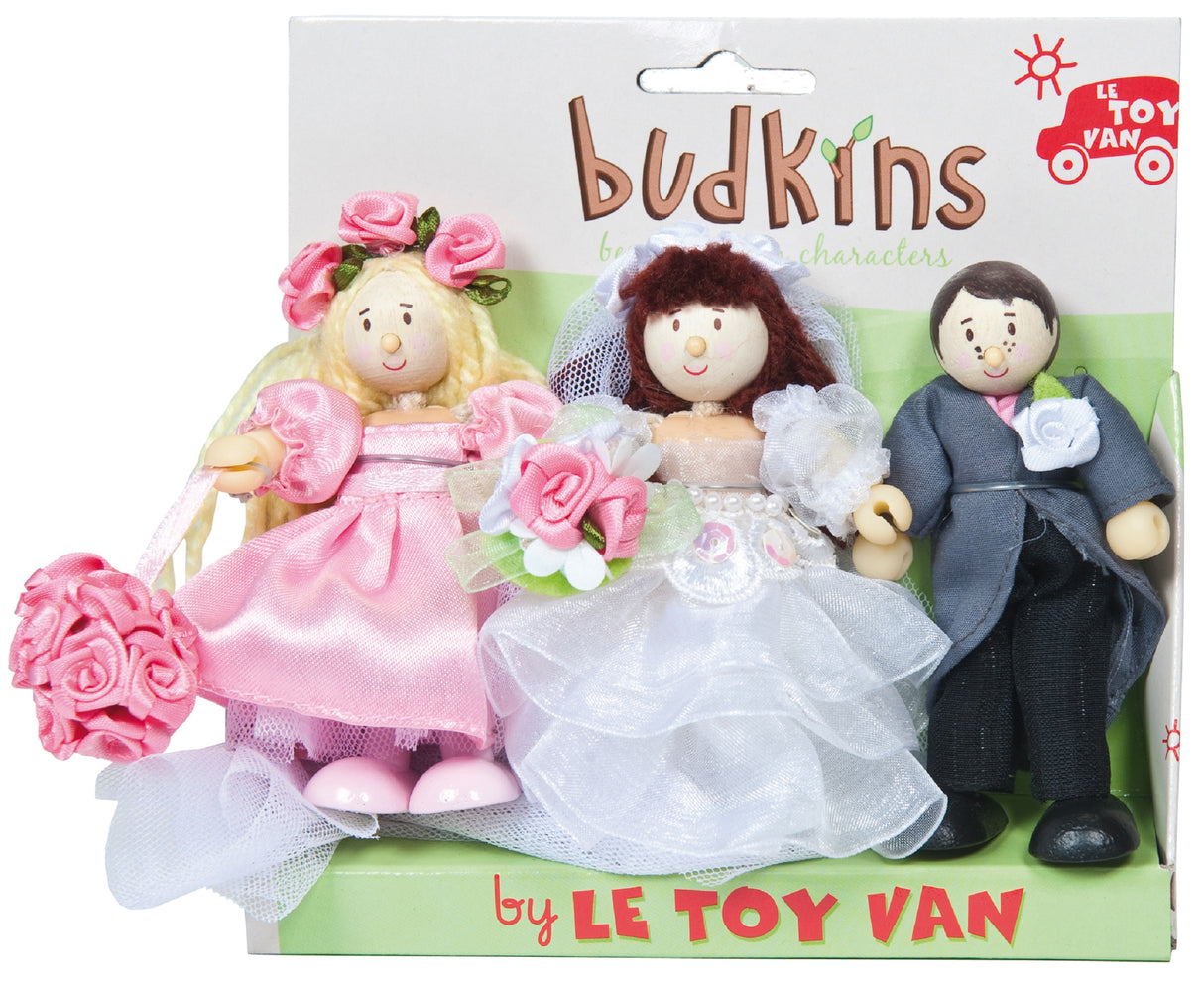 Le Toy Van Wedding Day Budkins Set
