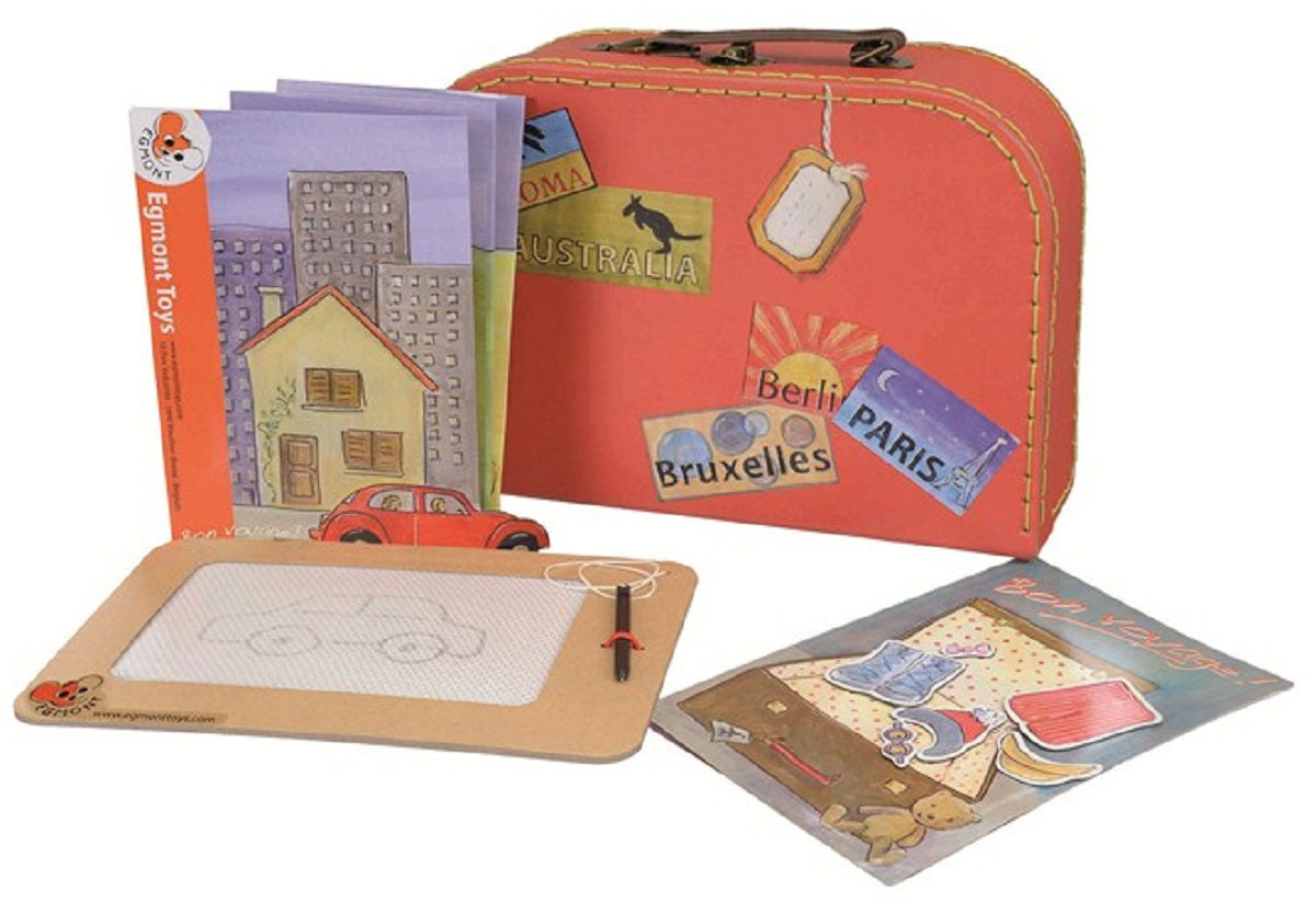 Bon Voyage Travel Craft Set in a Suitcase