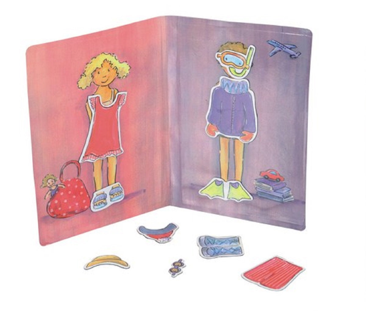 Bon Voyage Travel Craft Set in a Suitcase