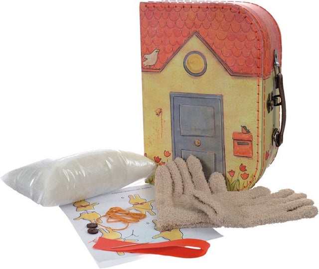 Creativity Rabbit Sewing Kit in a Suitcase