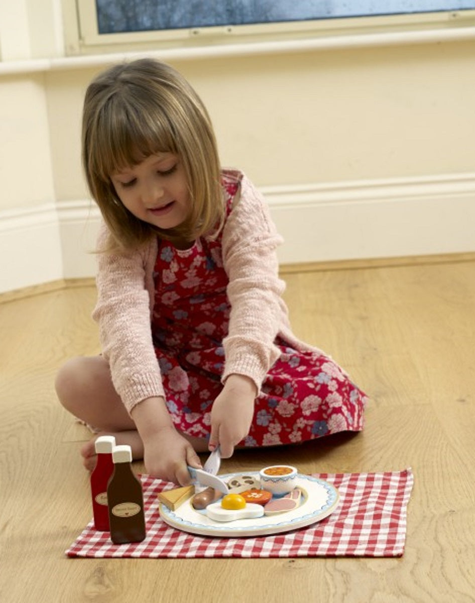Wooden English Breakfast Set 1
