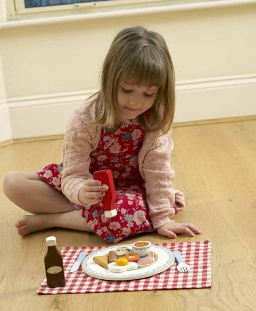 Wooden English Breakfast Set 2