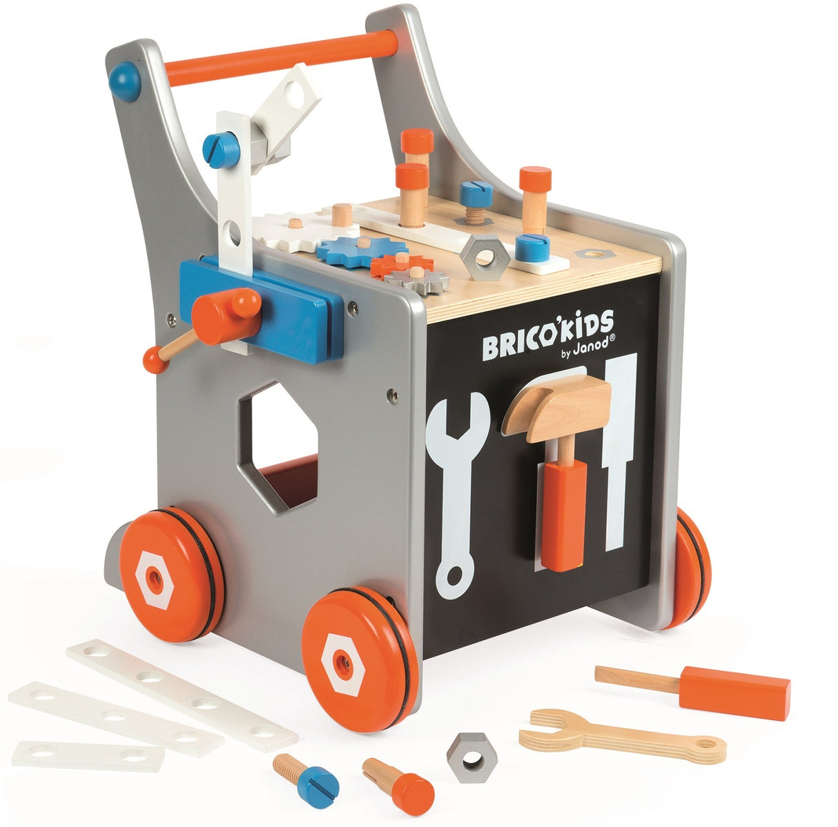 Janod Bricolo Magnetic DIY Trolley