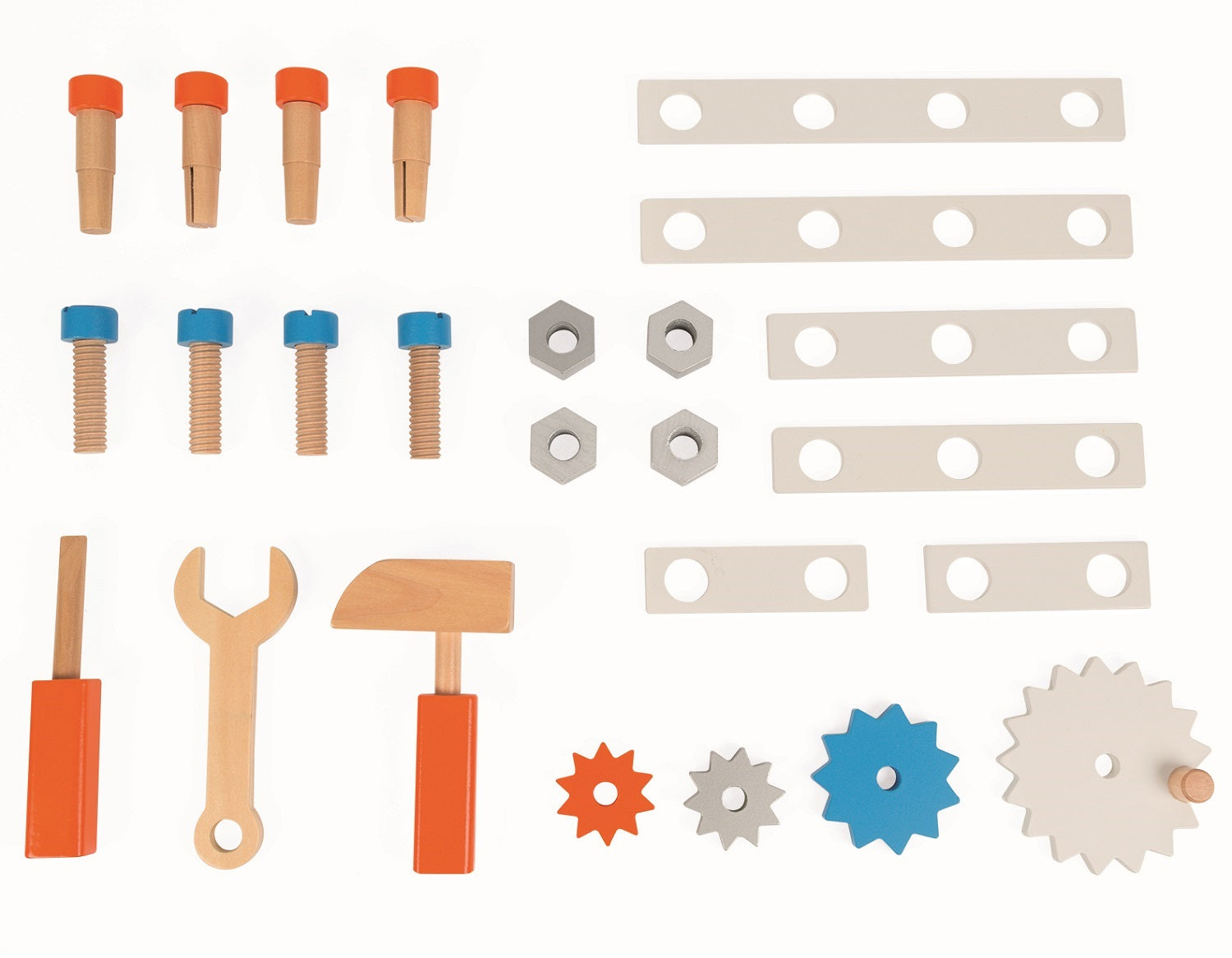 Janod Bricolo Magnetic DIY Trolley