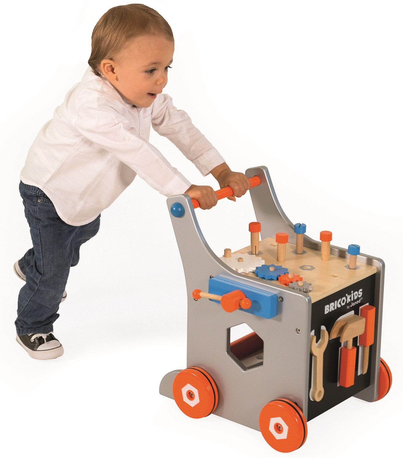 Janod Bricolo Magnetic DIY Trolley