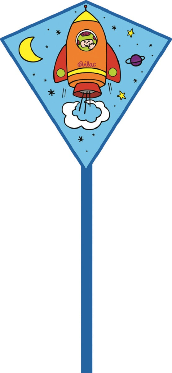 Blue Rocket Kite