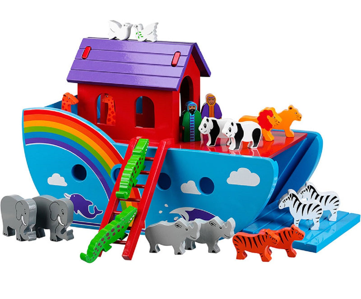 Large Wooden Rainbow Ark