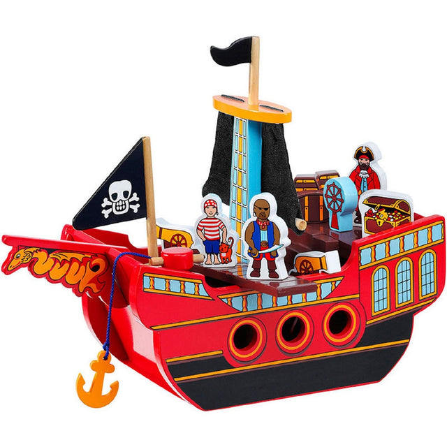 Lanka Kade Pirate Ship with Pirates