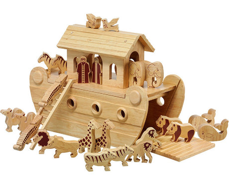 Giant Deluxe Natural Wooden Ark