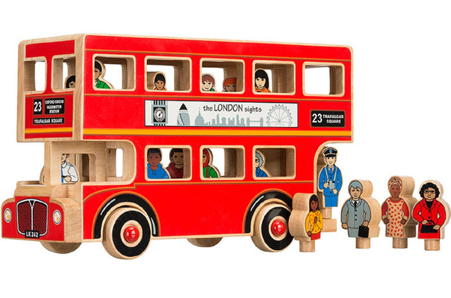Wooden London Bus
