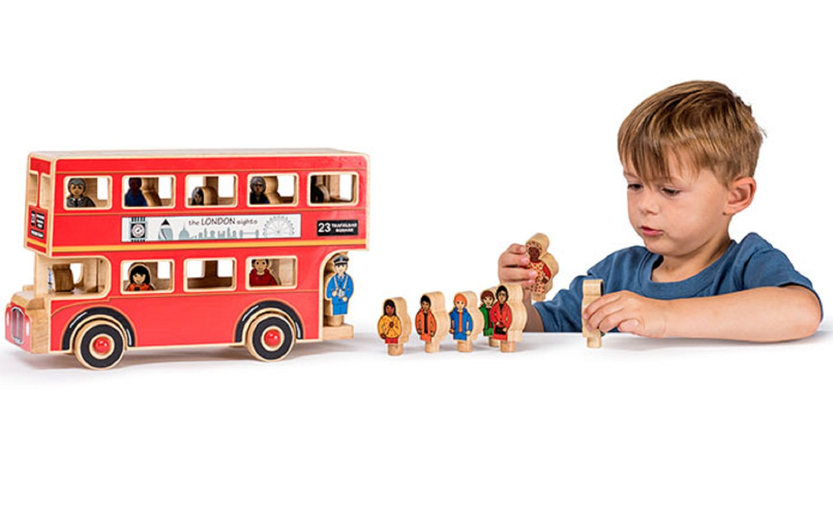 Wooden London Bus