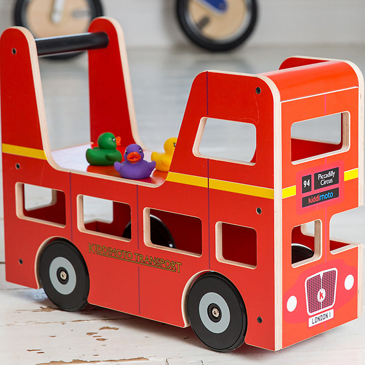 Ride on London Bus and Walker