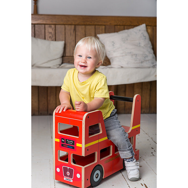 Ride on London Bus and Walker