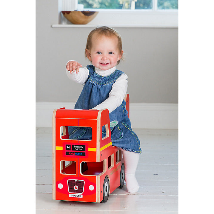 Ride on London Bus and Walker