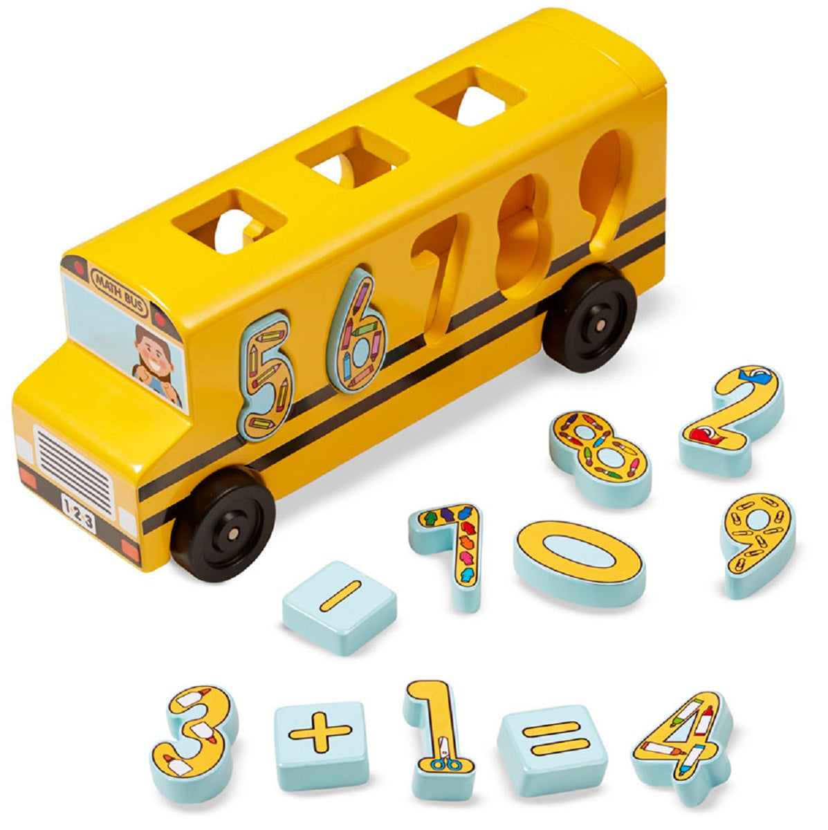 Number Matching Maths Bus