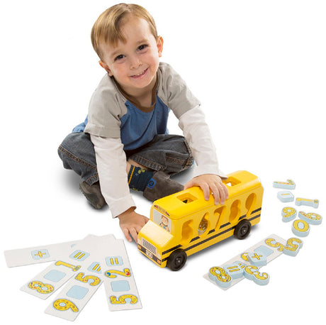 Number Matching Maths Bus