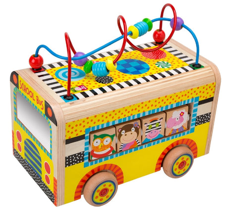 Rolling Busy Bus Activity Toy