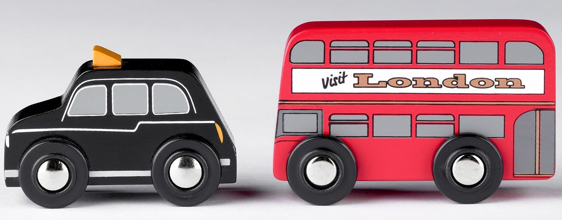 Red Bus & Black Cab