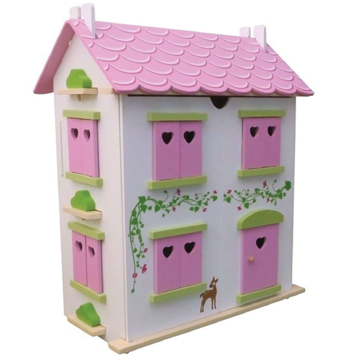 Candy Cottage Dolls House with Furniture
