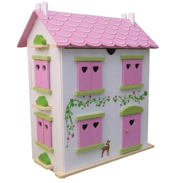 Candy Cottage Dolls House with Furniture