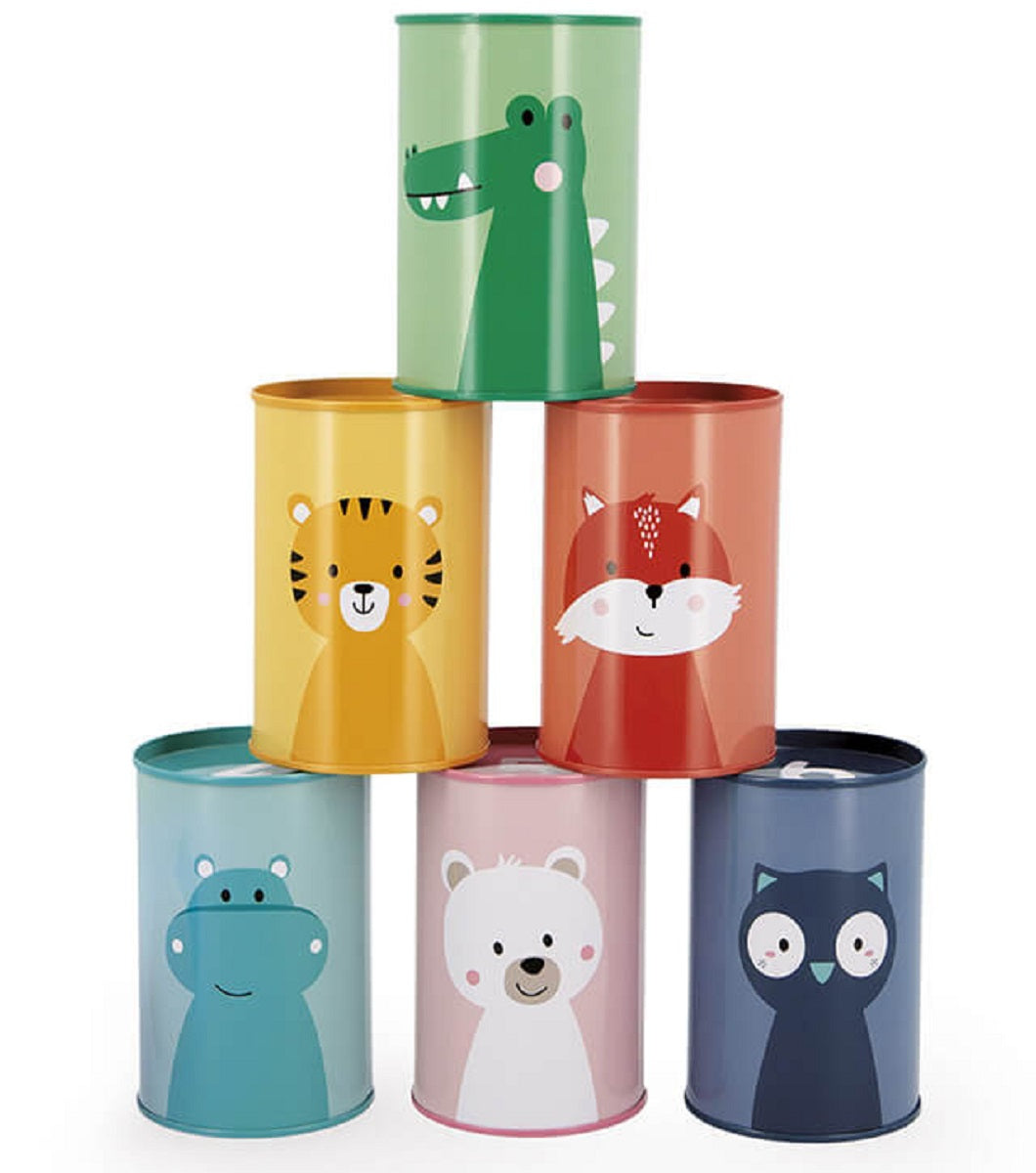 Animal Tumbling Cans