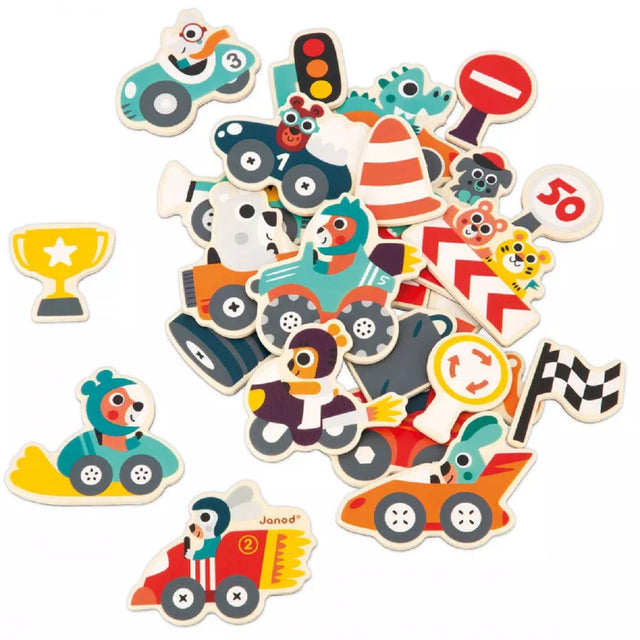 Car Magnets Set - 24 Pieces