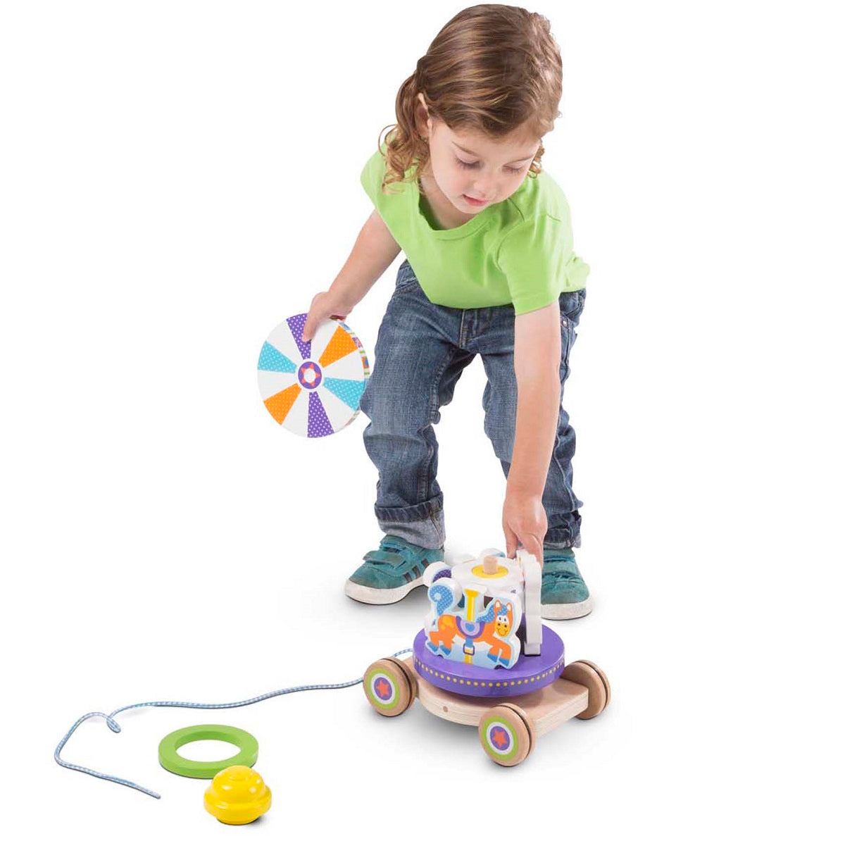 First Play Carousel Pull Along