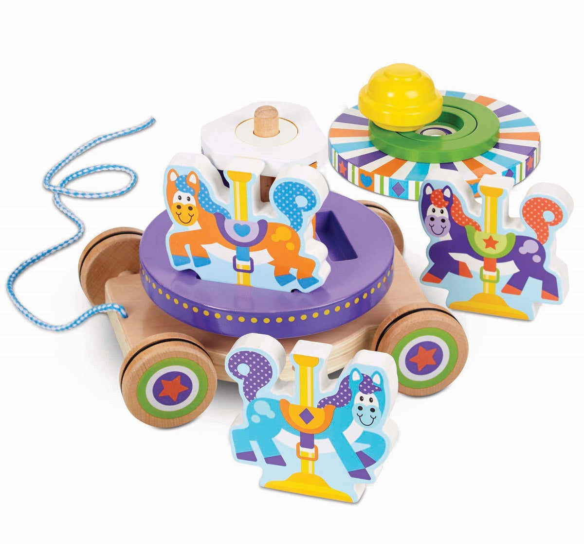 First Play Carousel Pull Along