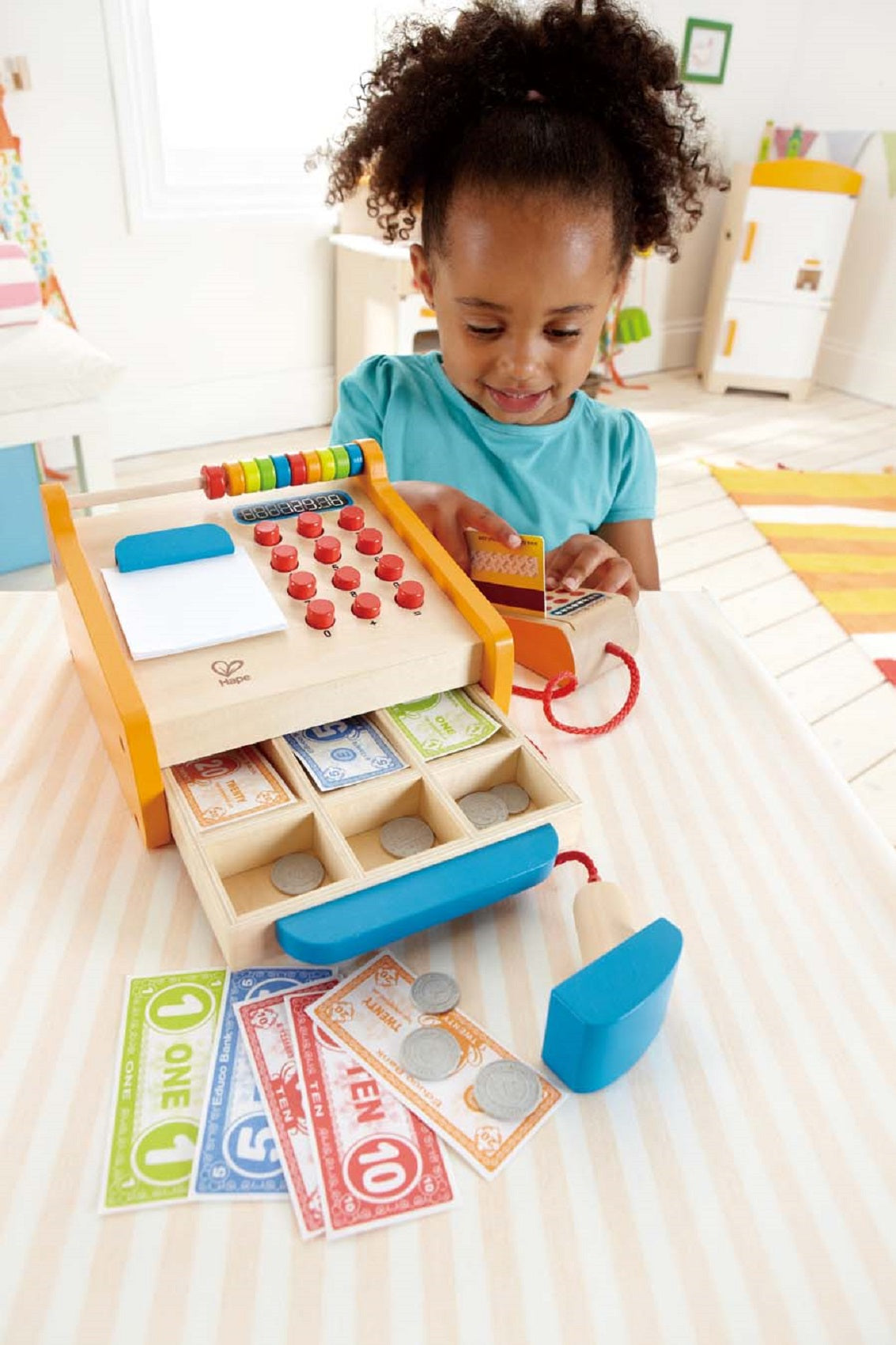 Checkout Wooden Cash Register