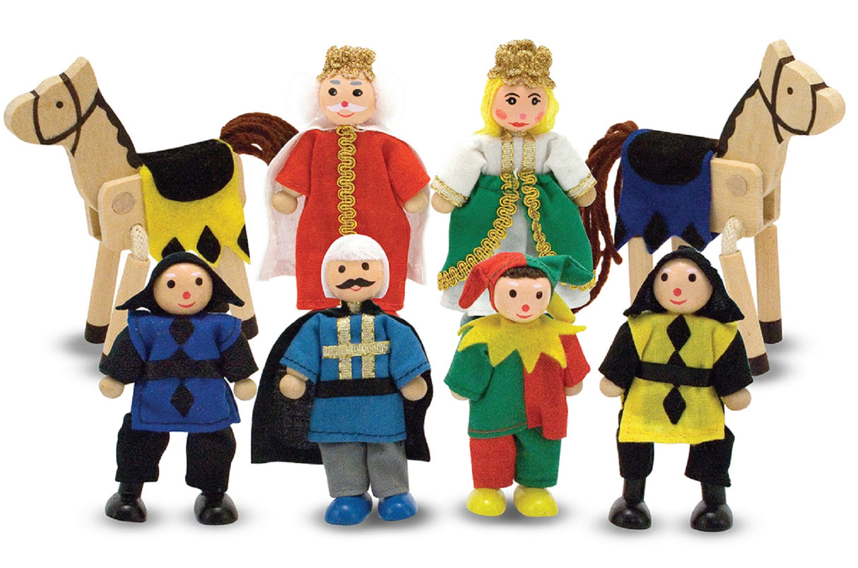 Castle Wooden Figure Set
