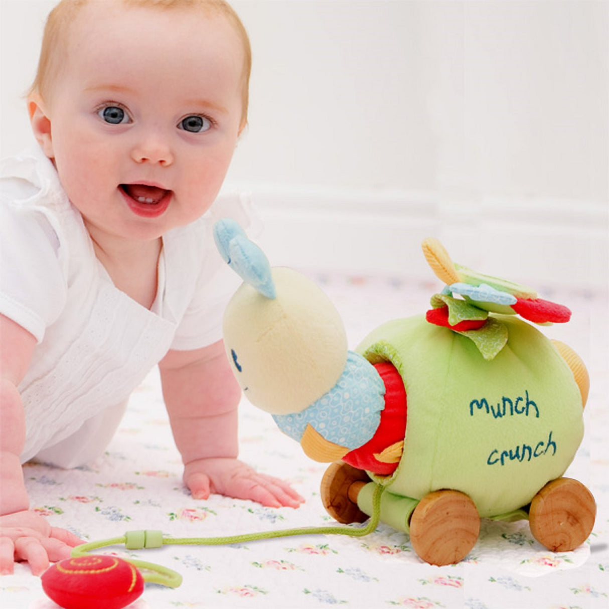 Curious Caterpillar Activity Pull-Along Toy