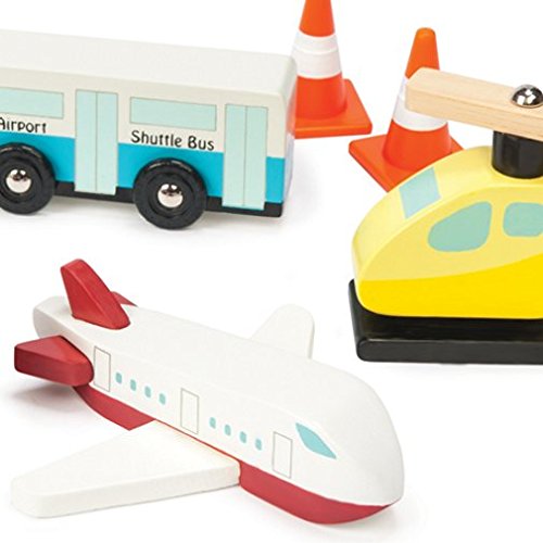 Le Toy Van Wooden Airport Set