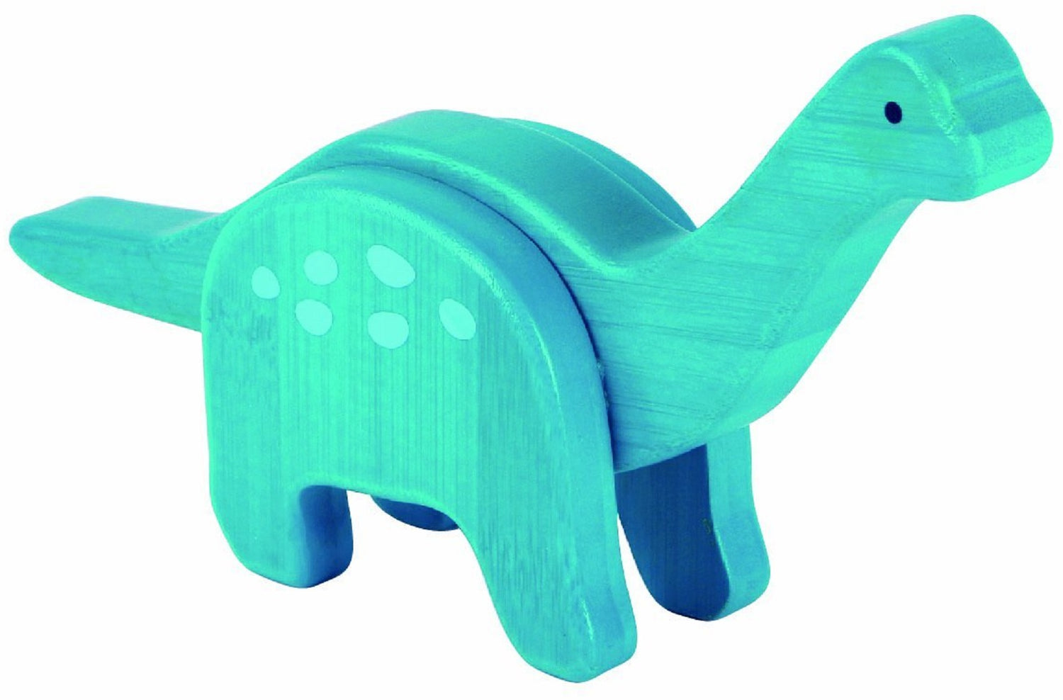 Chunky Wooden Brachiosaurus Dinosaur